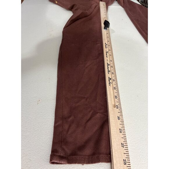 7 For All Mankind  Pants Womens size 27 Metallic Coated Skinny Pants Soft - Picture 4 of 12